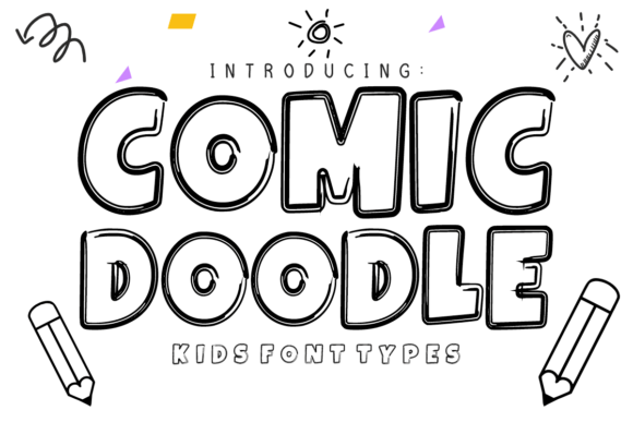 Comic Doodle: The Playful Font for Creative Design