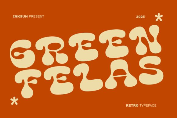 Green Felas: Unleashing Groovy Retro Vibes in Your Designs