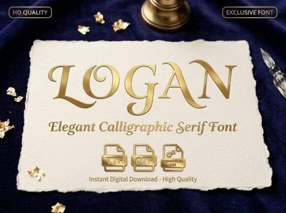 Logan: The Decorative Display Font for High-Impact Design