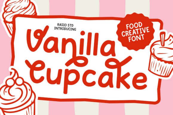 Vanilla Cupcake: Sweet Typography for Branding