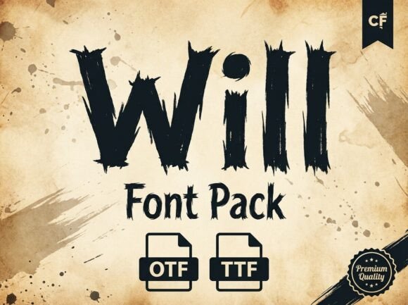 Will: The Decorative Display Font for High-Impact Visual Design